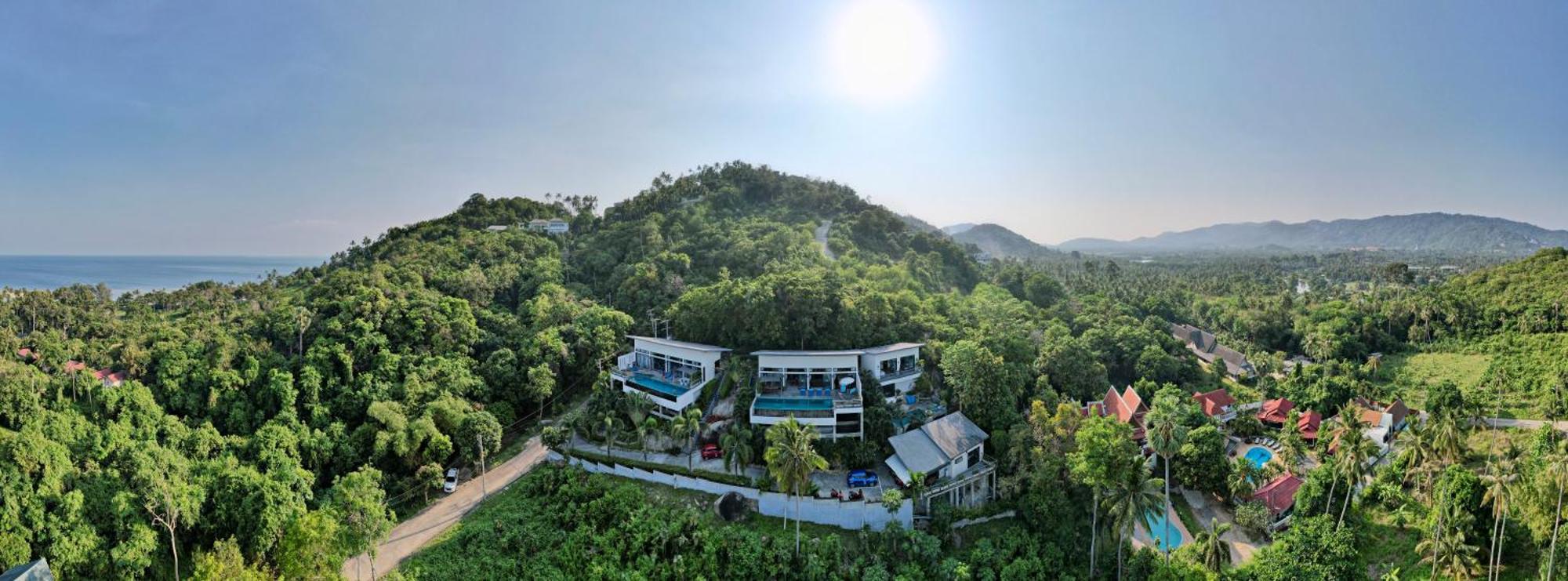 Ko Samui Seaview Pool Villa Seren With Car 蓝赛特海滩 外观 照片