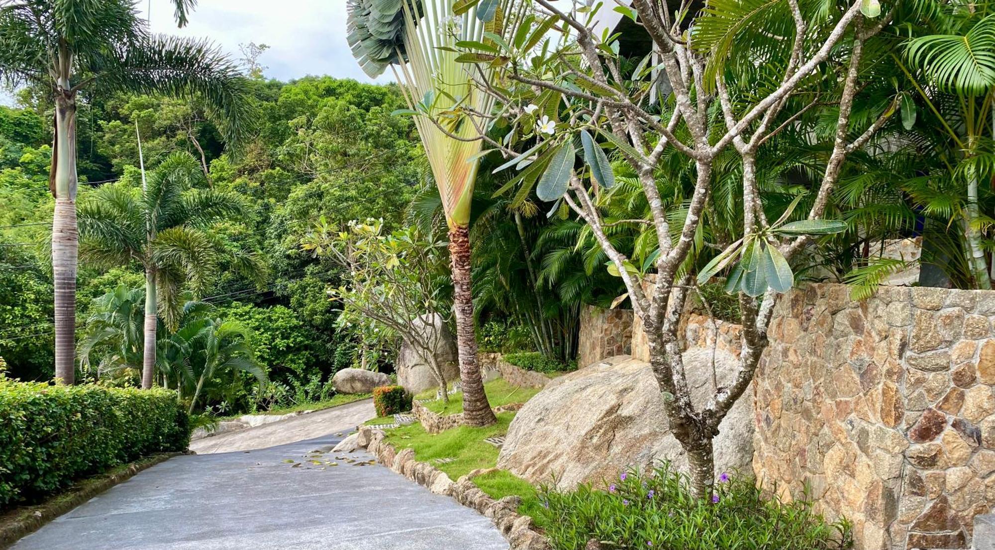 Ko Samui Seaview Pool Villa Seren With Car 蓝赛特海滩 外观 照片