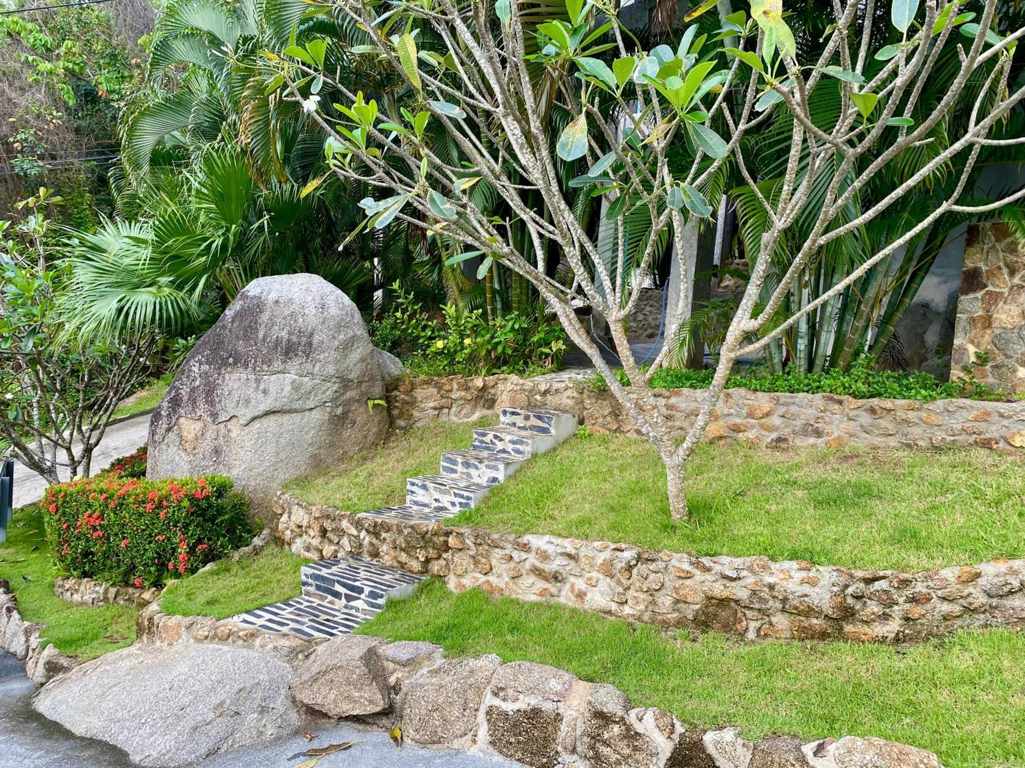 Ko Samui Seaview Pool Villa Seren With Car 蓝赛特海滩 外观 照片