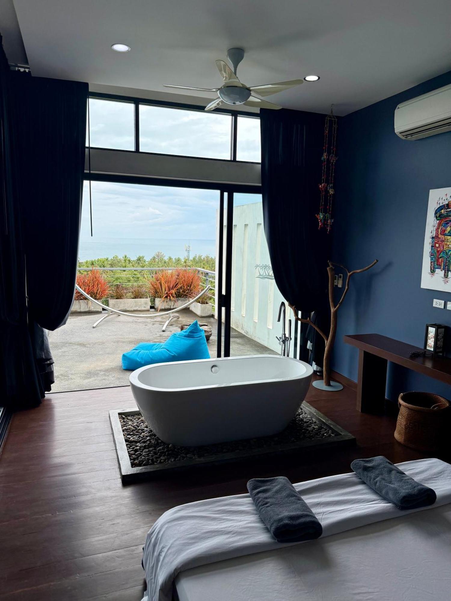 Ko Samui Seaview Pool Villa Seren With Car 蓝赛特海滩 外观 照片