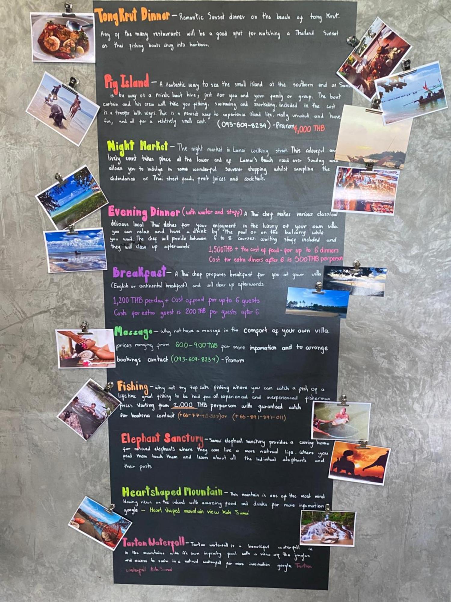 Ko Samui Seaview Pool Villa Seren With Car 蓝赛特海滩 外观 照片
