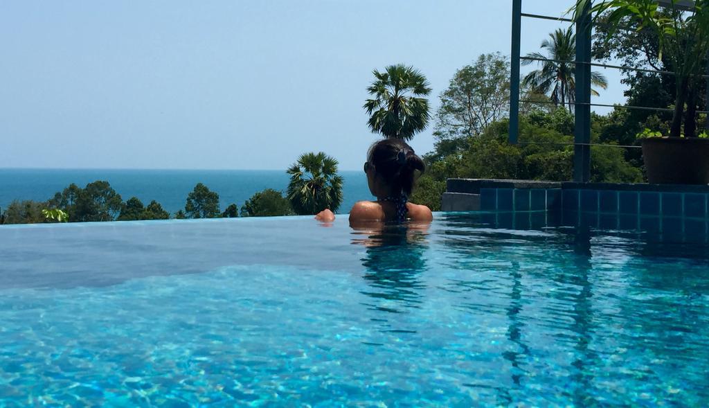 Ko Samui Seaview Pool Villa Seren With Car 蓝赛特海滩 客房 照片