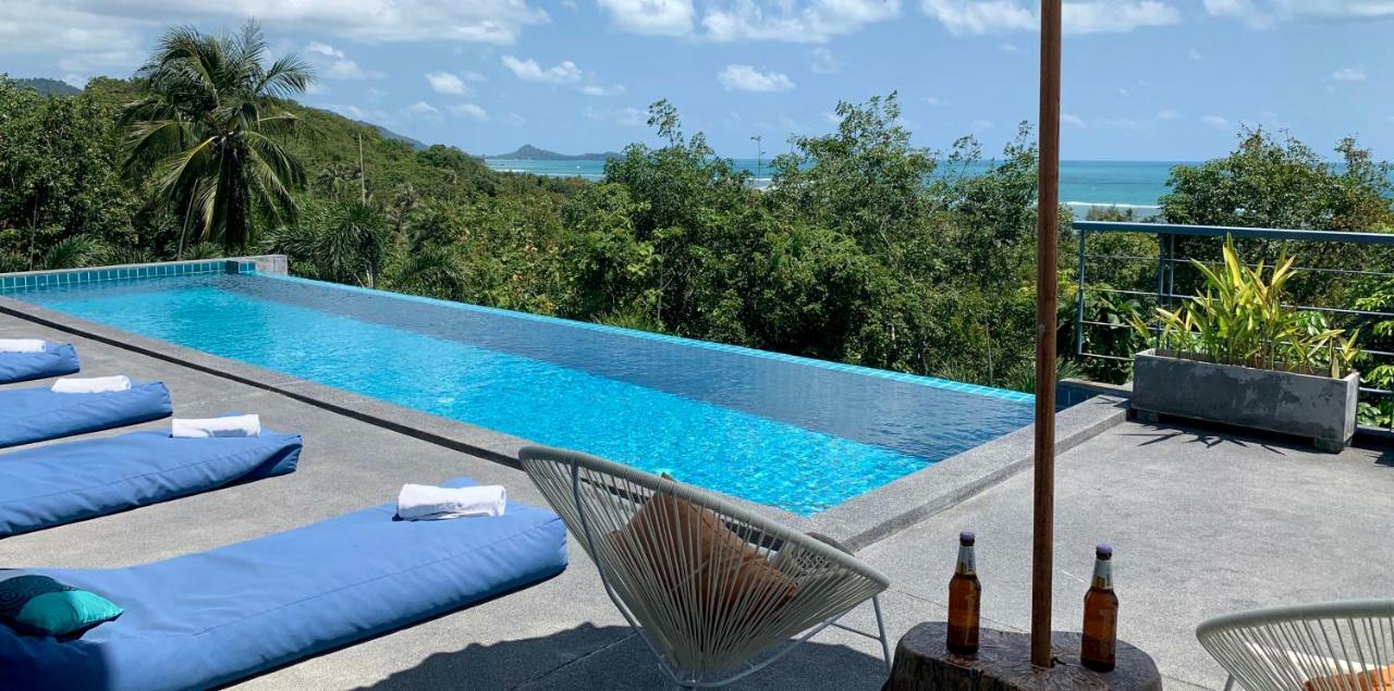 Ko Samui Seaview Pool Villa Seren With Car 蓝赛特海滩 外观 照片