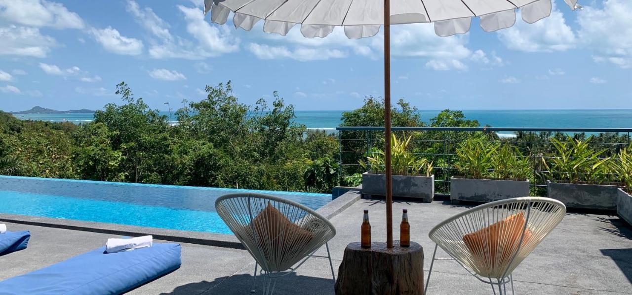 Ko Samui Seaview Pool Villa Seren With Car 蓝赛特海滩 外观 照片